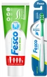 Набор Fesco Extra Mint 250 мл + Зубная щетка Complete Medium Зеленая (2000998940492) - изображение 1