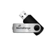 Флеш-накопичувач USB2.0 16GB MediaRange Black/Silver (MR910) - изображение 1