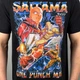 Футболка с принтом Аниме One Punch Man Saitama 2XL Черный Ф Ан010-Ч 2XL - изображение 2