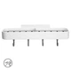 Мыльница клеящаяся двойная с крючками MBM HOME BP-11 WHITE пластиковая белая - изображение 13