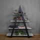 Этажерка 4 полки Metal & Wood А-1 в стиле Лофт - изображение 15