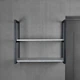 Полка навесная настенная Metal & Wood Р-700-2 в стиле Лофт - изображение 4