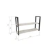 Полка навесная настенная Metal & Wood Р-700-2 в стиле Лофт - изображение 14