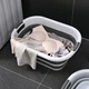 Ведро складное MVM BIN-18 бело-серое 26л (BIN-18 26L WHITE/GRAY) - изображение 6