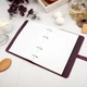 Блокнот для рецептов Смаколики нашої родини, А5, 100 листов в точку, Burgundy, WOODPRESENT - изображение 2