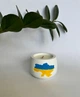 Аромасвеча Украина 6*8 см с разукрашенной картой - изображение 2