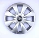 Колпаки SJS 316 R15 4штуки серебристые +эмблема по выбору(SJS 316) - изображение 1