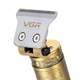 Машинка для стрижки триммер для бороды VGR V-085 металлическая Gold - изображение 6