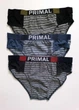 Мужские трусы слипы Primal S285 L 3 шт Разноцветный - изображение 1