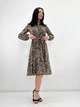 Повседневное женское платье миди Fashion 54/56 капучино - изображение 2