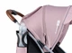Дитяча прогулянкова коляска FreeON LUX Premium Dusty Pink-Black нагрузка до 22 кг компактна - зображення 4