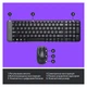 Комплект бездротовий Logitech MK220 Wireless, Black, Refurbished - зображення 3