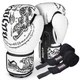 Боксерські рукавиці Phantom Muay Thai White 10 унцій (бинти в подарунок) - изображение 1