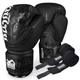 Боксерські рукавиці Phantom Muay Thai Black 14 унцій (бинти в подарунок) - изображение 1