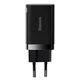 Адаптер сетевой BASEUS Super Si Pro Quick Charge |1USB/1Type-C, 30W/3A, PD/QC| (CCSUPP-E02) 4756121 - изображение 1