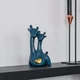 Статуэтка декоративная MVM DH-ST-20 Жирафы синие (DH-ST-20 BLUE) - изображение 1