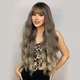 Жіноча перука HAIRCUBE LC5108-1 довге хвилясте синтетичне волосся з чубчиком, русяве з омбре (79423234) - зображення 1