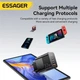 Зарядний пристрій Essager Pinchen 33W Travel Phone Charger USB A + TYPE C EU Black (ECTAC-PCB01-P) - зображення 4