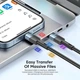Кабель Essager Star 100W USB Charging Cable Type C to Type C 1 м Blue (EXCTT1-XC03) - изображение 5