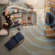 Саундбар 4D об'ємний звук з Bluetooth для ПК і ноутбуків Coomaer 350TS Чорний - зображення 5