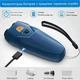 Отпугиватель собак ультразвуковой аккумуляторный Ultrasonic PU70 с индикатором заряда и фонариком от USB синий - изображение 4