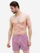Трусы боксеры мужские Apriori AM-020005 L Бордовая клетка (ROZ6501008996) - изображение 3