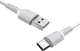 Интерфейсный кабель Borofone BX16 3A USB - TypeC 1m White (35089) - изображение 2