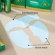 Растворимые коллагеновые&nbsp;патчи для лица Collagen Patch + сыворотка спрей активатор для расстворения патчей Polypeptide Collagen Patch Cheek And Forehead and Hydrating Essence Combination - изображение 3