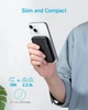 Магнитная батарея Anker MagGo 321 Magnetic Magsafe Powerbank 5000mAh Павербанк с беспроводной зарядкой Чёрный - изображение 2