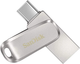 Флеш диск SanDisk USB 3.1 Ultra Dual Luxe Type-C 32Gb (150 Mb/s) SDDDC4-032G-G46 - зображення 1