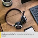 Бездротові навушники Jabra Evolve 65 MS / Bluetooth 4.0 / До 10 годин роботи / Підсвітка / Чорні Б/В - зображення 4