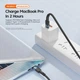 Кабель ESSAGER Star 100W USB Charging Cable Type C to Type C 2 м Black (EXCTT1-XCA01) - изображение 3