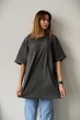 Оверсайз Футболка Without Great Woman L/XL Dark Gray 297450693 - изображение 3