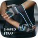 Спортивные перчатки Black-Gray- Blue M мужские Tavialo - изображение 3