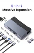 Док-станція Ugreen 9в1 100W для Steam Deck|Asus ROG|Nintendo (HDMI 4K/RJ45/USB-A/SD/TF/ USB-C 100W) - зображення 2