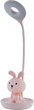 Настольный ночник Kite Bunny LED с аккумулятором Розовый (K24-492-1-2) - изображение 1