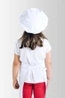 Фартук детский + Колпак Latte Kids 5-7 лет Vsetex Белый - изображение 3