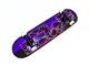 Детский деревянный скейтборд Fish Skateboards из канадского клена с рисунком Fish матовые колеса до 90 кг N26 - изображение 1