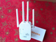 Беспроводной усилитель, повторитель Wi-Fi, Wi-Fi Репитер 2.4G, 4 антенны, Wi-Fi Усилитель, простое подключение - изображение 9