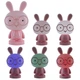 Светильник-ночник LED с аккумулятором Bunny Kite K24-490-1-2, розовый - изображение 4