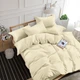 Комплект постельного белья SoundSleep Семейный 2 x 160х220 см Stripe Beige сатин-страйп бежевый (94248081) - изображение 1