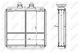 Теплообмінник, система опалення салону NRF 54338 NRF (54338) - зображення 1