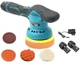Полірувальна машинка Waxing Polisher D6000 акумуляторна з насадками 2хАКБ 1250W (3_04577) - зображення 7