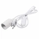 Подовжувач вилка патрон Е27 з вимикачем Fixture Lamp White 180 cм - зображення 3