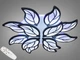 Стельова LED-люстра з диммером та підсвічуванням, 200W (арт. 8028/8+4BK 3col dim) - зображення 1