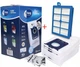 Набор мешков FC8021/03 для пылесоса Philips Electrolux FC8021/03 (12шт.) + Hepa фильтр Philips-Electrolux FC8038/01 + 4 ароматизатора - изображение 1