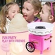 Аппарат Cotton Candy Maker для приготовления сахарной ваты с колесиком розовый - изображение 2