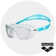 Дитячі окуляри-маска для плавання в басейні Arena The One Mask Jr (004309-202) white-turquoise - зображення 1