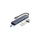 Концентратор Dynamode 7-in-1 USB-C to HDTV 4K/30Hz, 2хUSB3.0, RJ45, USB-C PD 100W, SD/MicroSD (BYL-2 - зображення 3