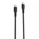 Кабель зарядний Proove Rebirth Type-C - Type-C 60W 1м Black - зображення 1